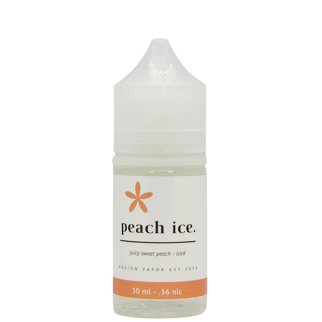 Fuzion Vapor Salts 30mL - Peach Ice -