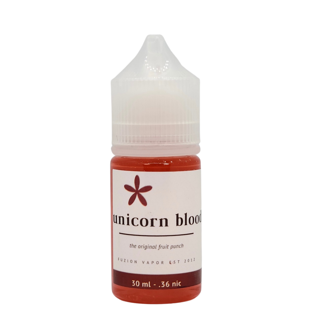Fuzion Vapor Salts 30mL - Unicorn Blood -