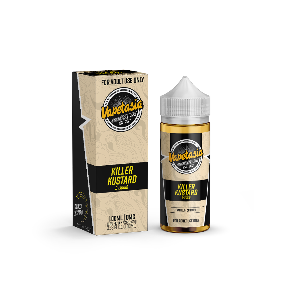 Vapetasia Eliquid 100mL - Killer Kustard -