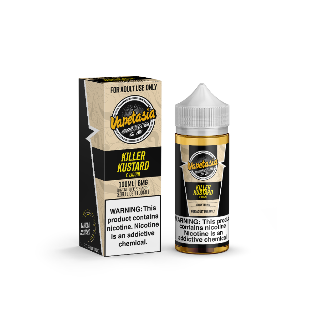 Vapetasia Eliquid 100mL - Killer Kustard -