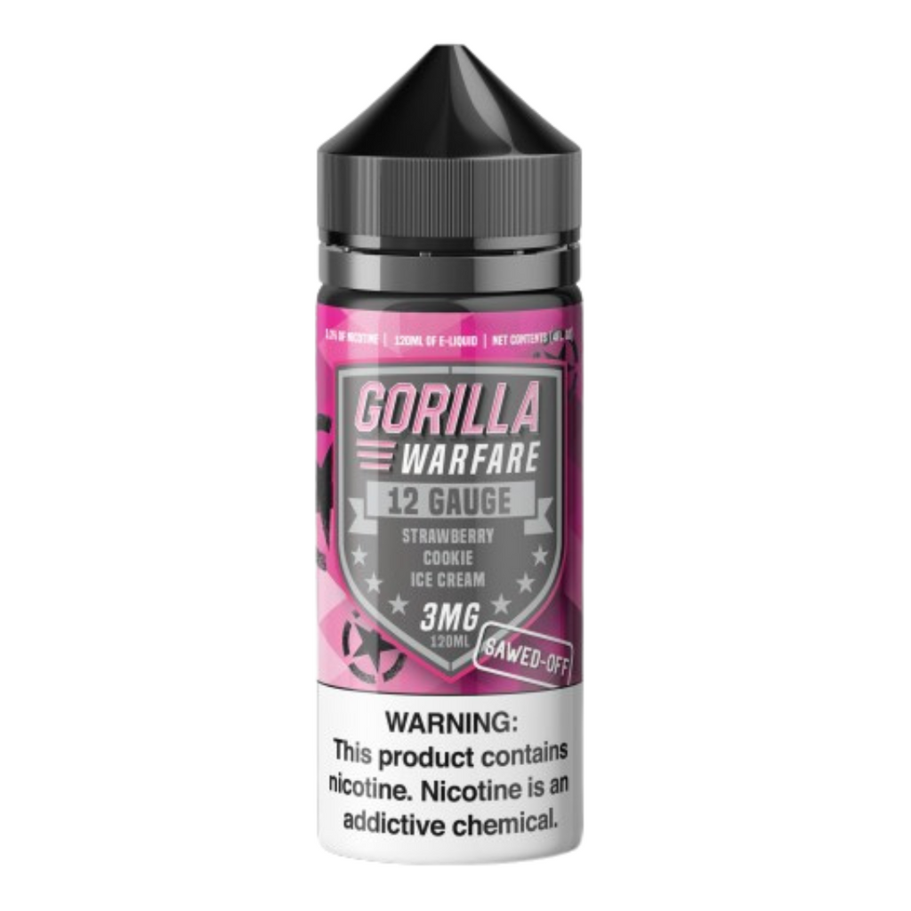 Gorilla Warfare Eliquid 120mL - 12 Gauge Sawed Off -