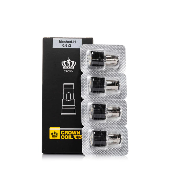 Uwell Crown M Replacement Coils (4 pack) - Smoke Smart Vapor Supplies & More Uwell Crown M Replacement Coils (4 pack) - Smoke Smart Vapor Supplies & More
