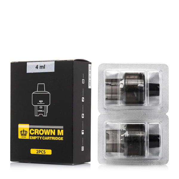 Uwell_Crown M_Empty Pod Replacement_(2 Pack)_