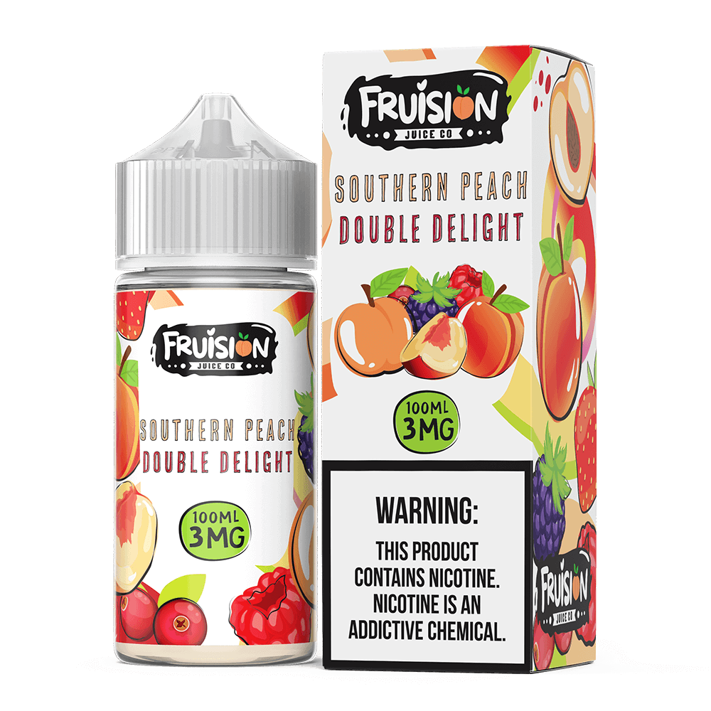 Fruision Eliquid 100mL - Southern Peach Double Delight -