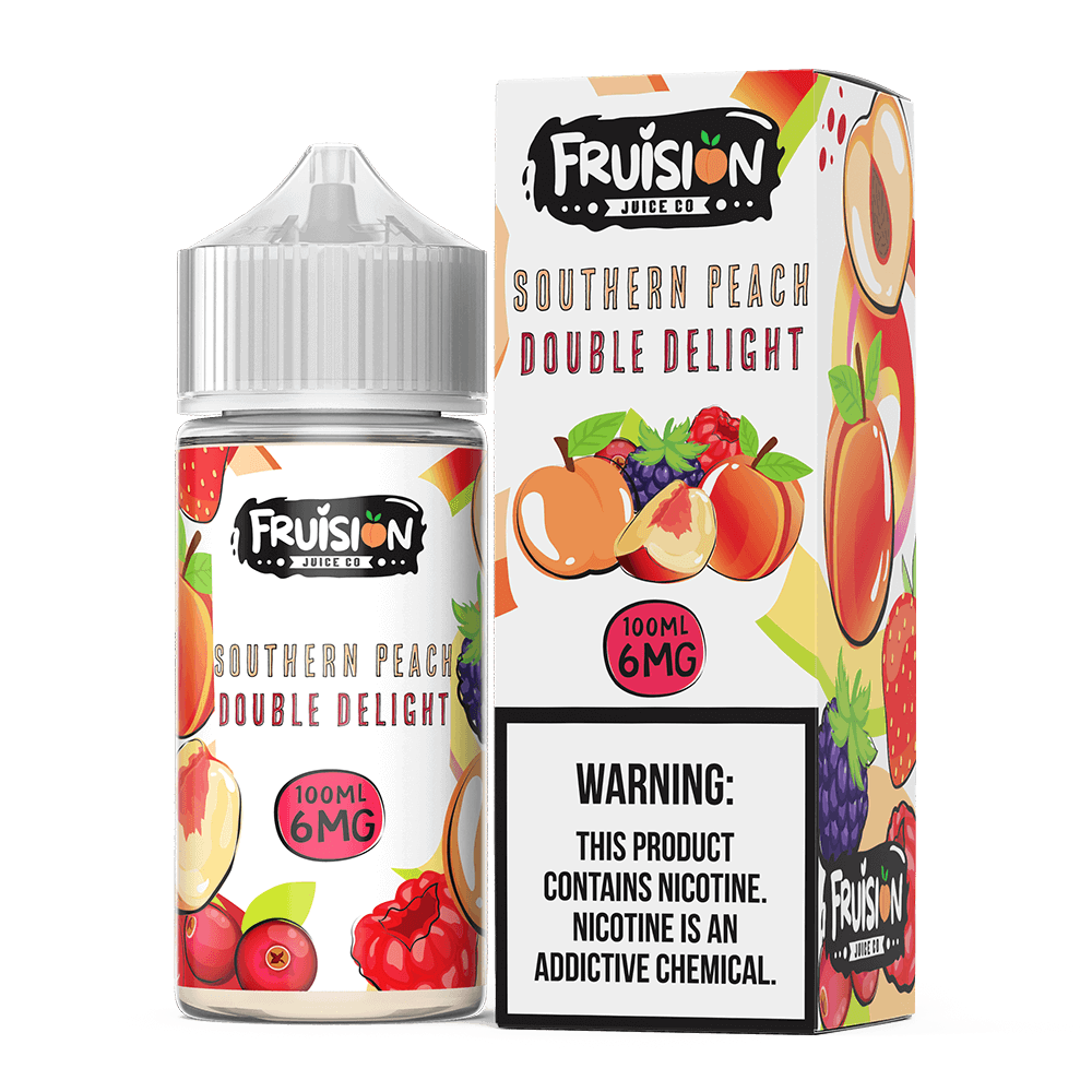 Fruision Eliquid 100mL - Southern Peach Double Delight -
