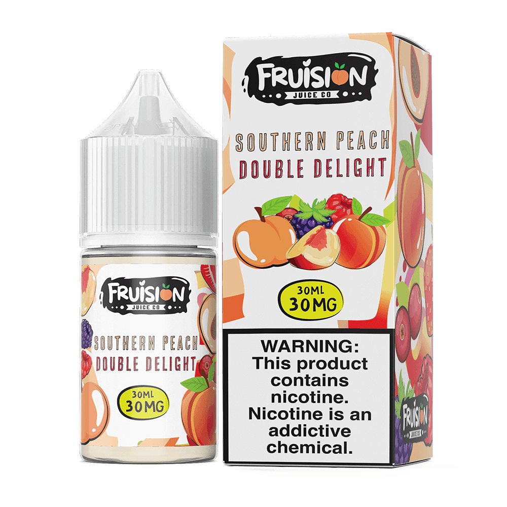 Fruision Salt Nic 30ml - Southern Peach Double Delight -