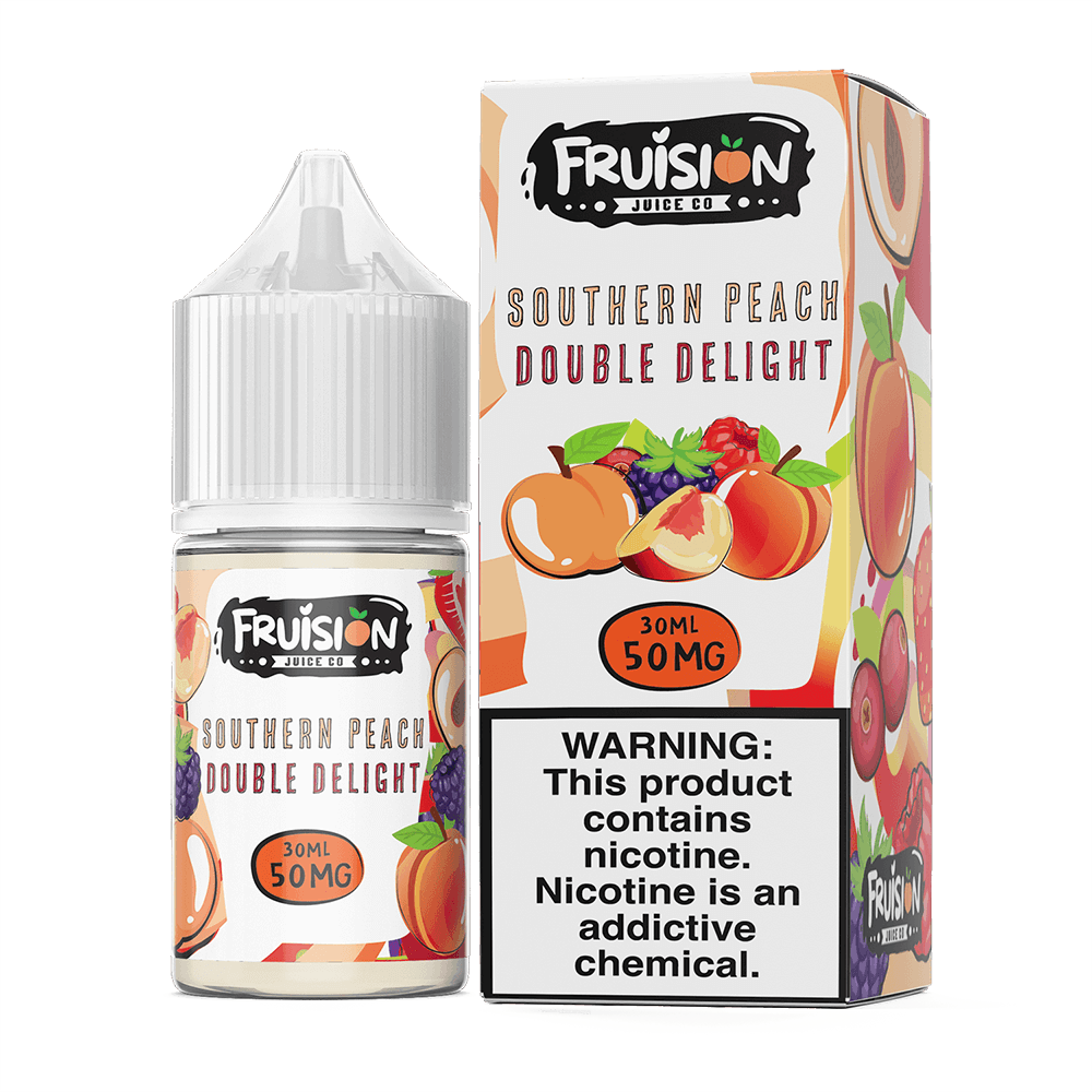 Fruision Salt Nic 30ml - Southern Peach Double Delight -