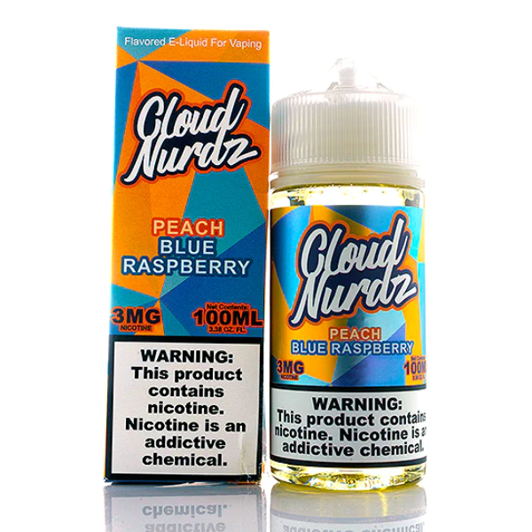 Cloud Nurdz E-liquid 100mL - Peach Blue Razz | Smoke Smart | #1 Vape Shop | #1 Vape Store | 100mL | Smoke Smart Vapor Supplies & More Cloud Nurdz E-liquid 100mL - Peach Blue Razz | Smoke Smart | #1 Vape Shop | #1 Vape Store | 100mL | Smoke Smart Vapor Supplies & More