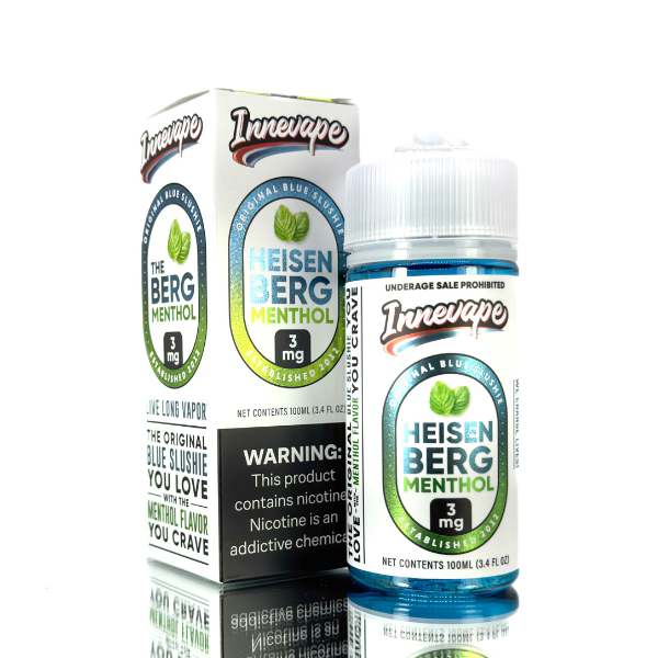 heisenberg vape liquid 100ml Innevape E-liquid 100ml | Heisenberg Menthol | Smoke Smart | 100ml