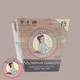 Blazy Susan Unbleached 1 1/4 Cones - Pack of Six