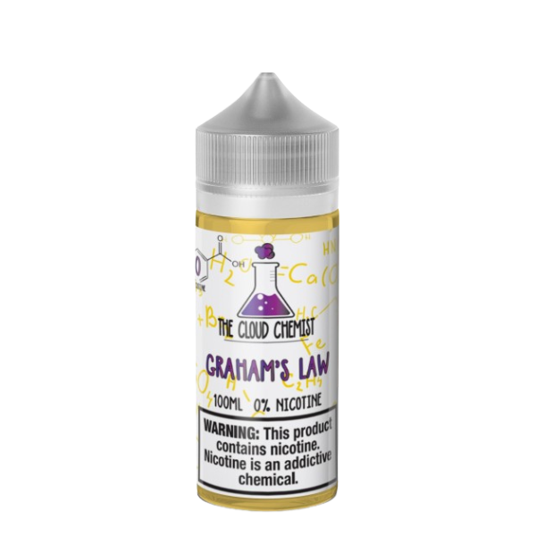 The Cloud Chemist Eliquid 100mL - Graham's Law | Smoke Smart | Smoke Smart Vapor Supplies & More The Cloud Chemist Eliquid 100mL - Graham's Law | Smoke Smart | Smoke Smart Vapor Supplies & More