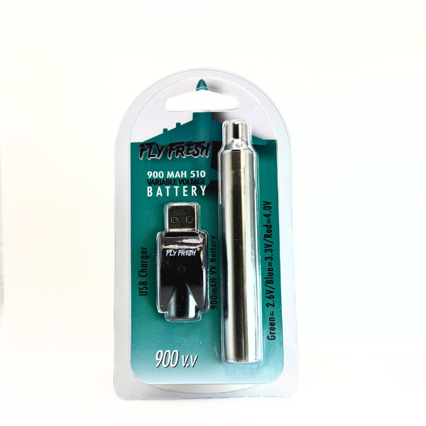 Fly Fresh 900mAh 510 Battery | Smoke Smart | Smoke Smart Vapor Supplies & More Fly Fresh 900mAh 510 Battery | Smoke Smart | Smoke Smart Vapor Supplies & More