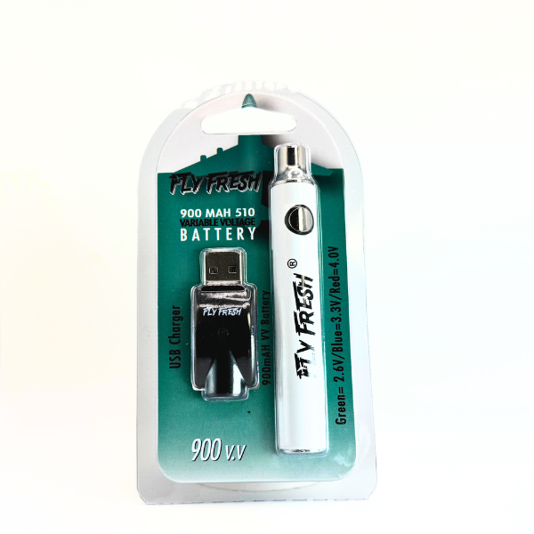 Fly Fresh 900mAh 510 Battery | Smoke Smart | Smoke Smart Vapor Supplies & More Fly Fresh 900mAh 510 Battery | Smoke Smart | Smoke Smart Vapor Supplies & More