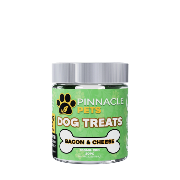 Pinnacle Hemp_Dog Treats_Bacon and Cheddar_20ct
