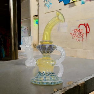 7" Cutting Recycler Water Pipe -