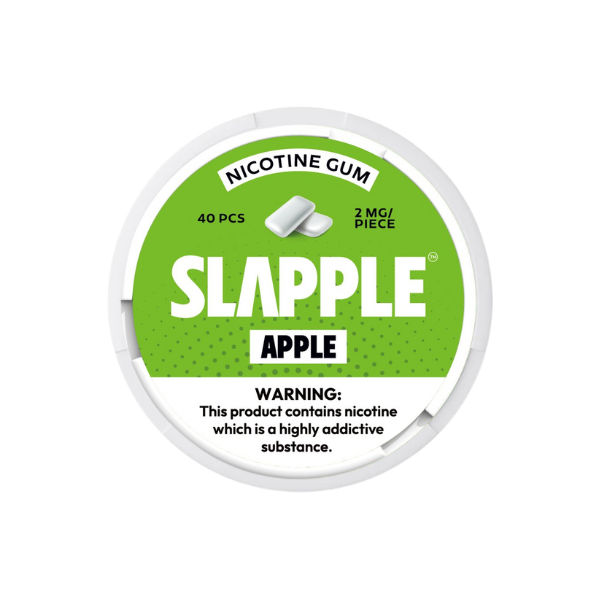 slapple_nicotine_gum_40-pcs_2mg_apple