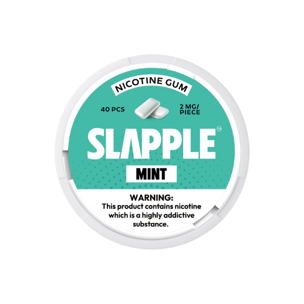 slapple_nicotine_gum_40-pcs_2mg_mint