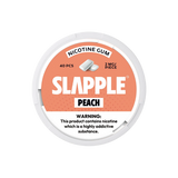 slapple_nicotine_gum_40-pcs_2mg_peach