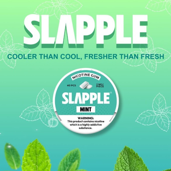 slapple_nicotine_gum_40-pcs_2mg_mint