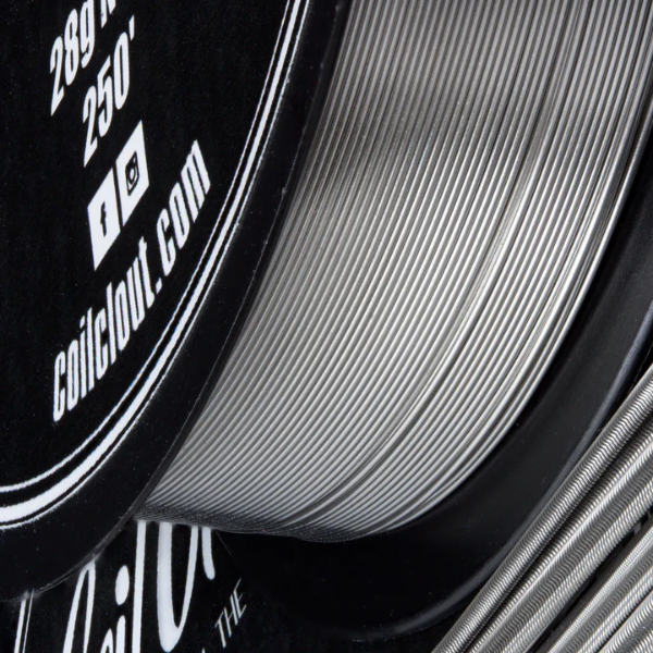 Close-up of a spool of Coil Clout