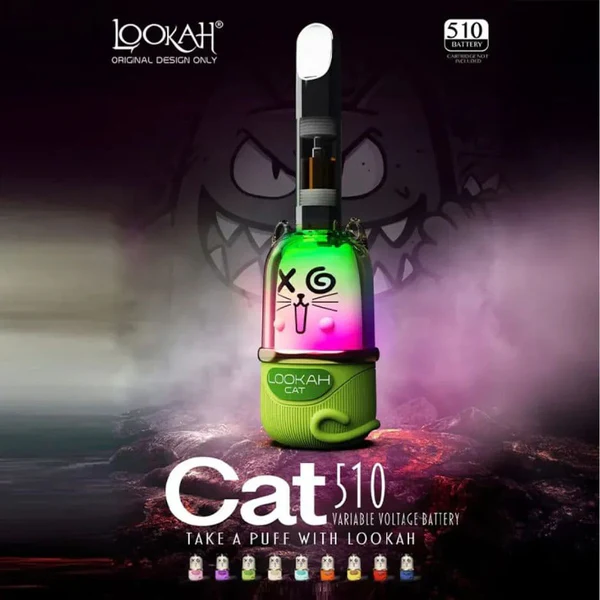 Lookah_Cat_Cartridge_Battery | Smoke Smart Lookah_Cat_Cartridge_Battery | Smoke Smart