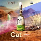 Lookah Cat 510 vape battery with desert landscape background