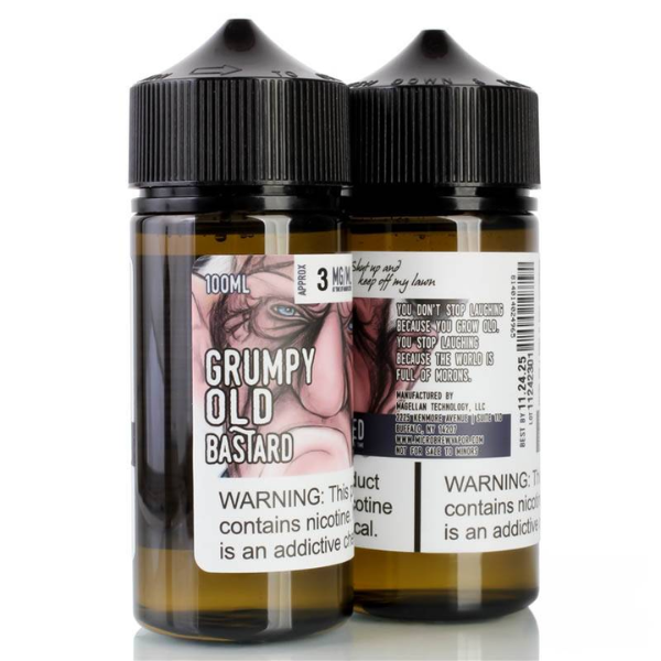 Micro Brew Vapors 100mL Grumpy Old Bastard