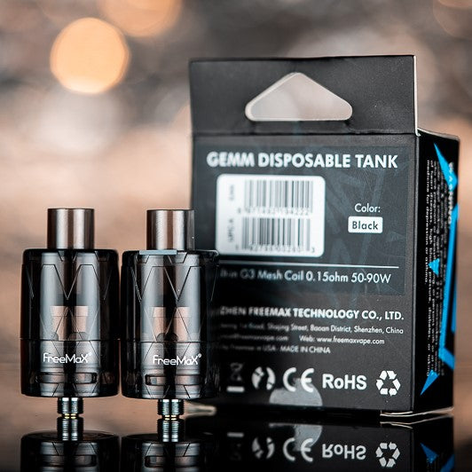 gem vape tanks Freemax GEMM Disposable Tank G3 Mesh - 2 Pack main image 0