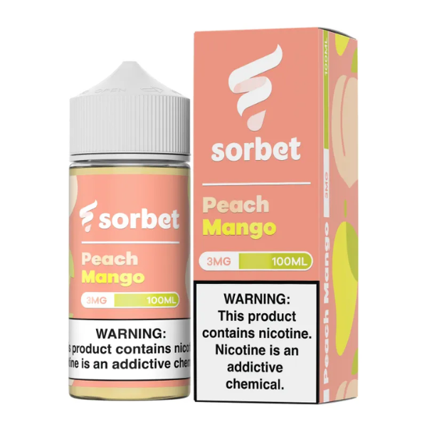 elf bar vape uk Sorbet Pop E-Liquid 100mL - Peach Mango | Smoke Smart | #1 Vape Shop | #1  Vape Store
