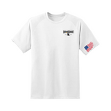 T-Shirt Logo - Smoke Smart - White -