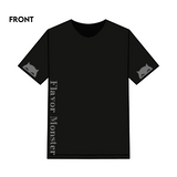 T-Shirt-Logo-Flavor-Monster-Black-Front