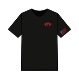 T-Shirt Logo - Busted Up E-Liquid - Black -