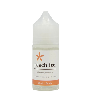 Fuzion Vapor Salts 30mL - Peach Ice -