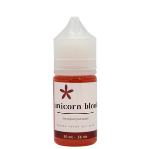 Fuzion Vapor Salts 30mL - Unicorn Blood -