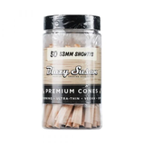 Blazy Susan Unbleached Cones - 50 Count Jar -