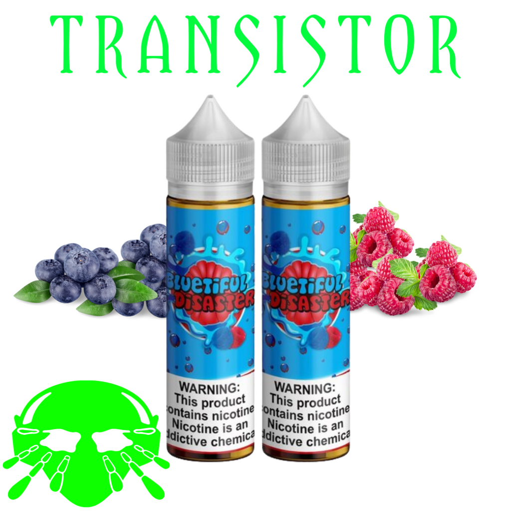 Transistor Eliquid 120mL - Bluetiful Disaster - | Smoke Smart | #1 Vape Shop | #1 Vape Store | Smoke Smart Vapor Supplies & More Transistor Eliquid 120mL - Bluetiful Disaster - | Smoke Smart | #1 Vape Shop | #1 Vape Store | Smoke Smart Vapor Supplies & More