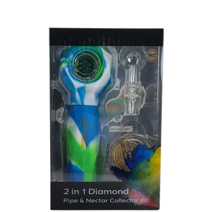 On Point Glass - Diamond 2 in1 Hand and Nectar Collector Kit