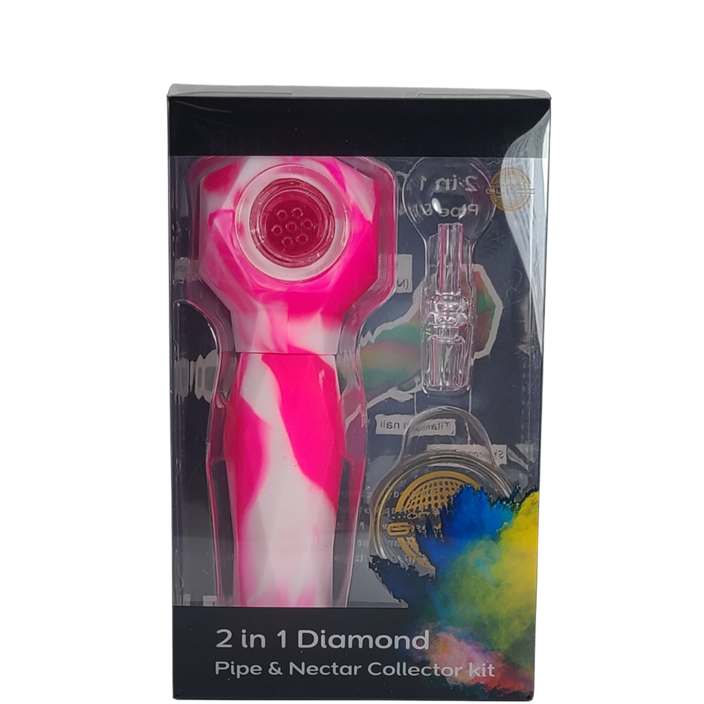 On Point Glass - Diamond 2 in1 Hand and Nectar Collector Kit