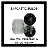 Sarcastic Builds Pre-Built Coils -