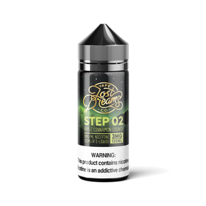 Lost Dreams Vape Co 120mL -  Step 02 - Apple Cinnamon Crunch -