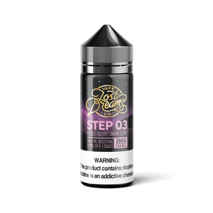 Lost Dreams Vape Co 120mL - Step 03 - Mixed Berry Snow Cone -