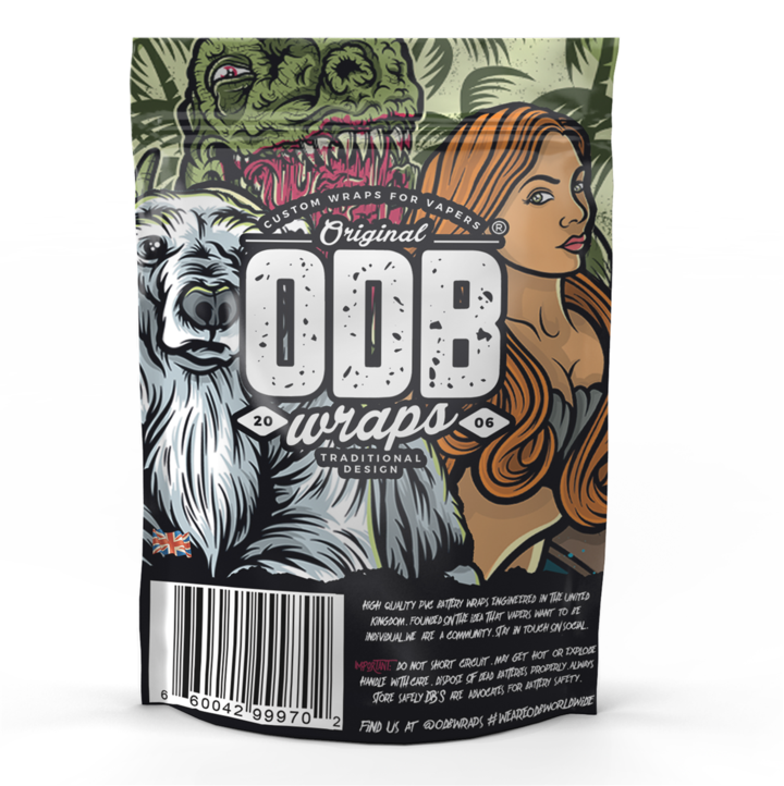 18650 Battery Wrap (4 Pack) - ODB