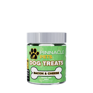 Pinnacle Dog Treats Bacon and Cheddar 20ct