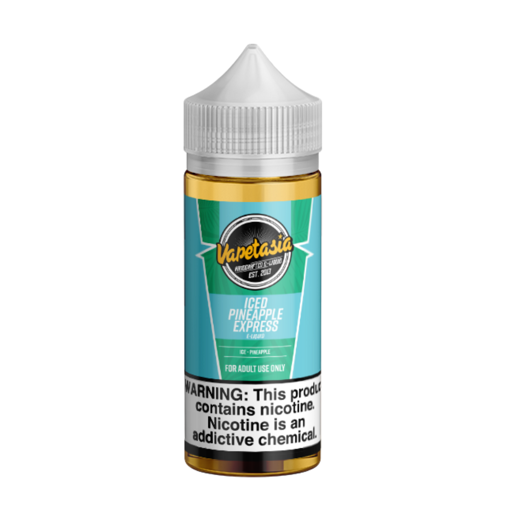Vapetasia Eliquid 100mL - Iced Pineapple Express -