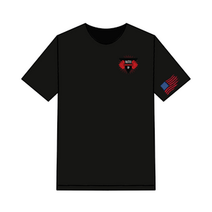 T-Shirt Logo - Busted Up E-Liquid - Black -