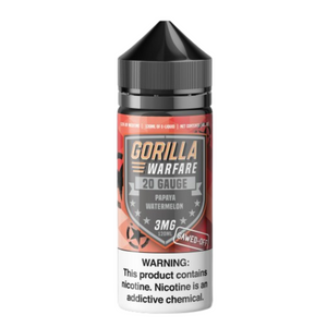 Gorilla Warfare Eliquid 120mL - 20 Gauge Sawed Off -