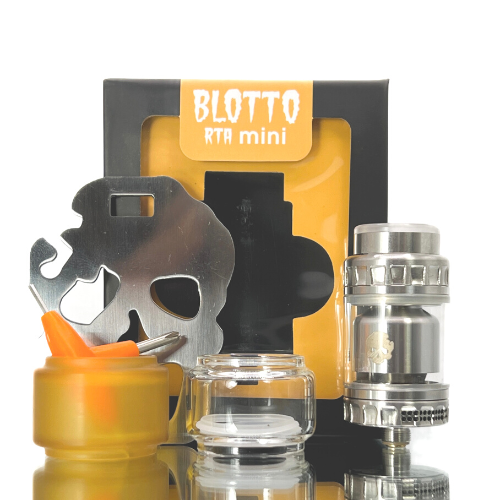Dovpo x Vaping Bogan Blotto Mini 23mm RTA | Smoke Smart | Smoke Smart Vapor Supplies & More Dovpo x Vaping Bogan Blotto Mini 23mm RTA | Smoke Smart | Smoke Smart Vapor Supplies & More