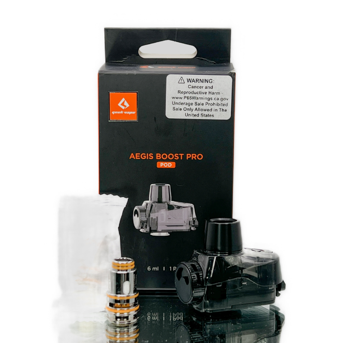 GeekVape Aegis Boost Pro Replacement Pod And Coil (2 Pack) Smoke Smart Vapor Supplies & More GeekVape Aegis Boost Pro Replacement Pod And Coil (2 Pack) Smoke Smart Vapor Supplies & More