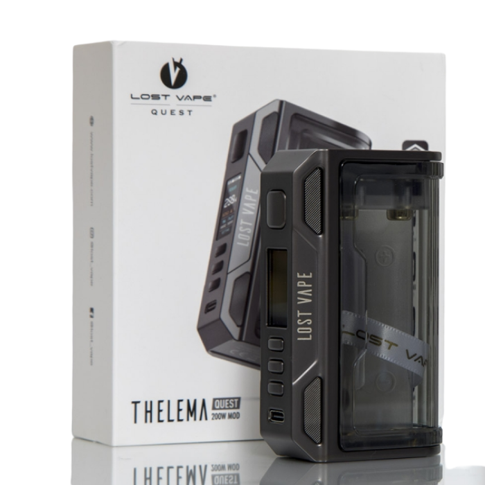 Lost Vape Thelema Quest 200W Box Mod | Smoke Smart | Box Mod | Vape Shop | #1 Vape Store | Smoke Smart Vapor Supplies & More Lost Vape Thelema Quest 200W Box Mod | Smoke Smart | Box Mod | Vape Shop | #1 Vape Store | Smoke Smart Vapor Supplies & More