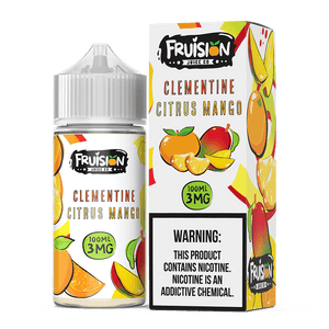 Fruision Eliquid 100mL - Clementine Citrus Mango -